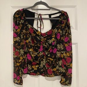 ASTR the Label floral print blouse